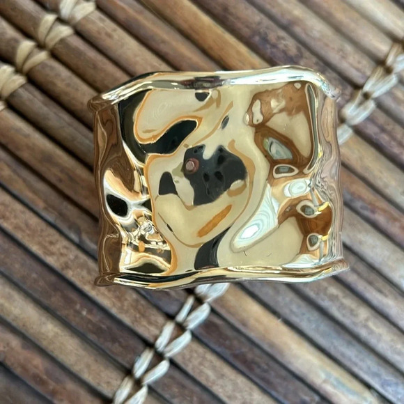 CUFF GOLD BRACELET NWT - Picture 2 of 7